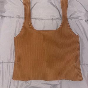Forever 21 ribbed copper top